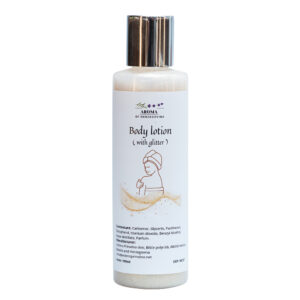 Body Lotion with glitter silver 50ml